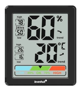 Levenhuk Wezzer BASE L20 Termo Higrometre