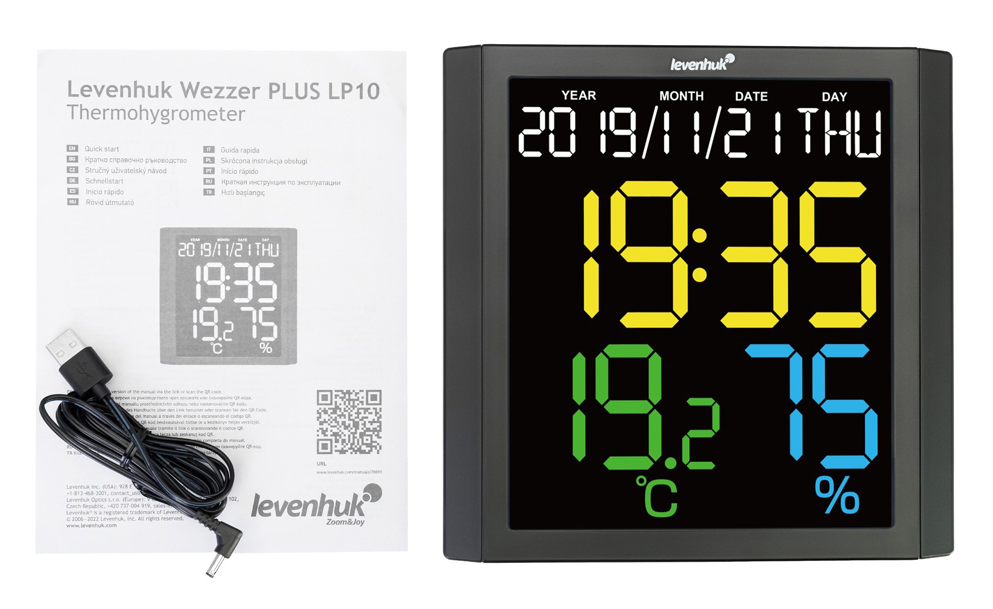 Levenhuk Wezzer PLUS LP10 Termo Higrometre