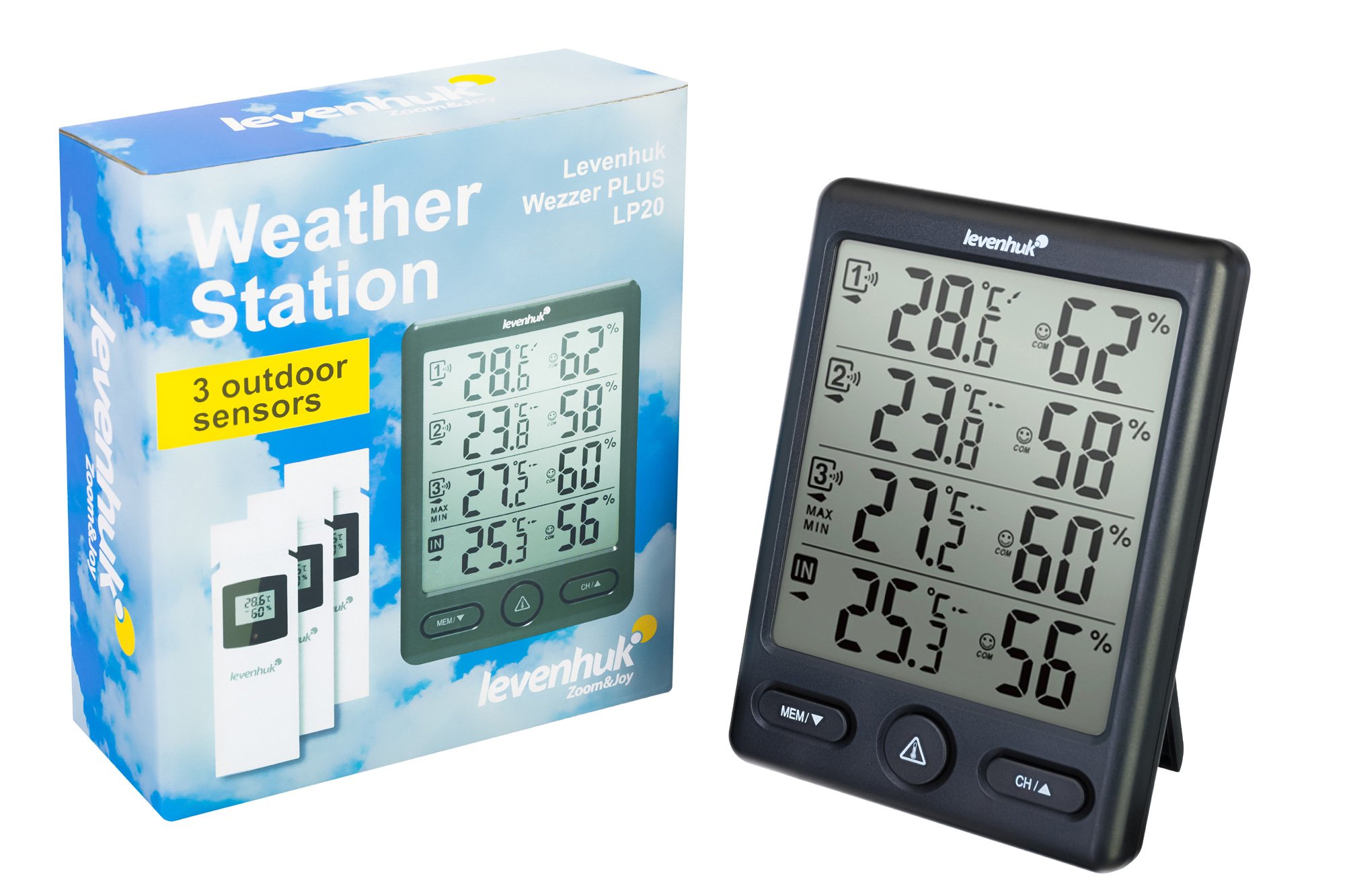 Levenhuk Wezzer PLUS LP20 Hava Durumu İstasyonu