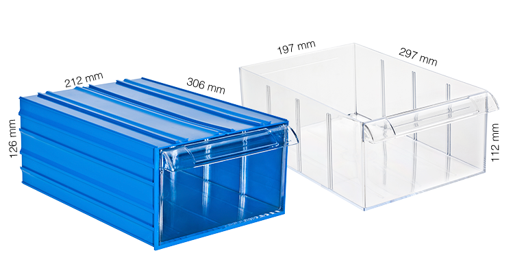 Plastik Çekmece 9'lu Blok 501-A