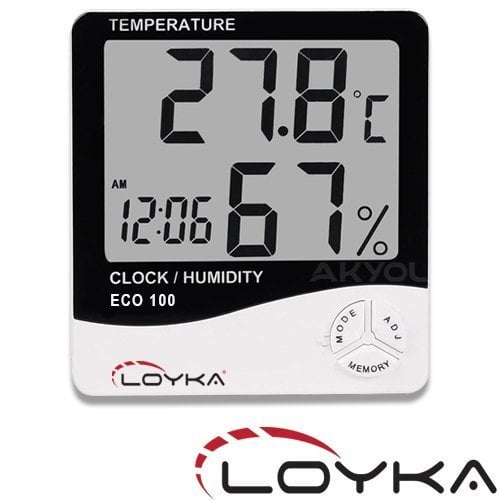 Loyka ECO 100 Sıcaklık ve Nem Ölçer