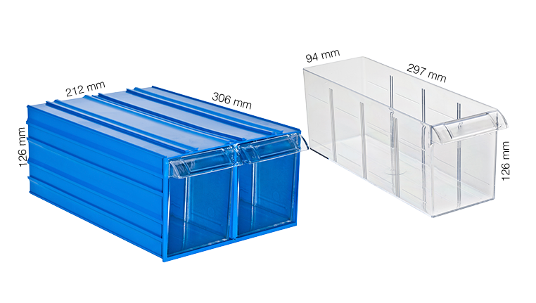 Plastik Çekmece 9'lu Blok 501-2