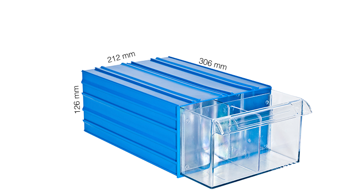 Plastik Çekmece 9'lu Blok 501-AB