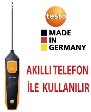 Testo 905i Akıllı Telefon ile Kullanılabilen Portatif Sıcaklık Ölçer