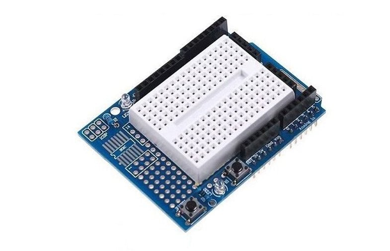 Arduino Mini Breadboardlu UNO R3 Proto Shield Kiti