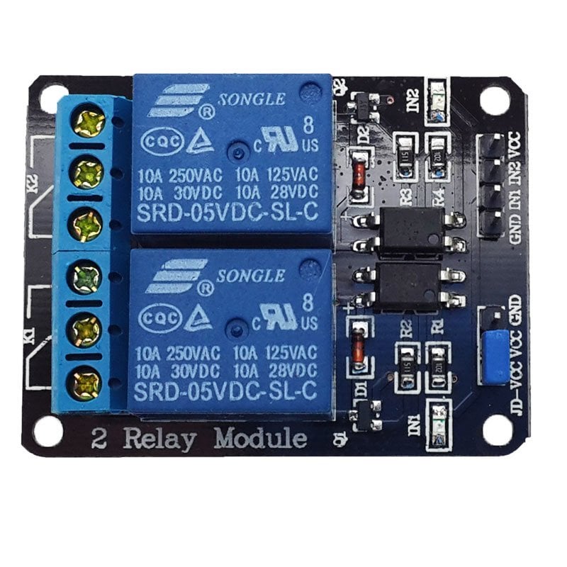 5v - 2 Kanal Röle Modülü