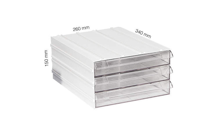 Plastik Çekmece 6'lı Blok 513-K