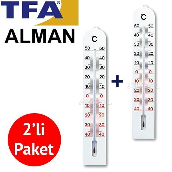 2´li Paket TFA 12.3005 Alkollü Sıcaklık Ölçer