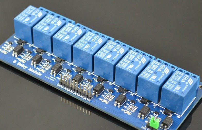 12V - 8 Kanal Röle Modülü