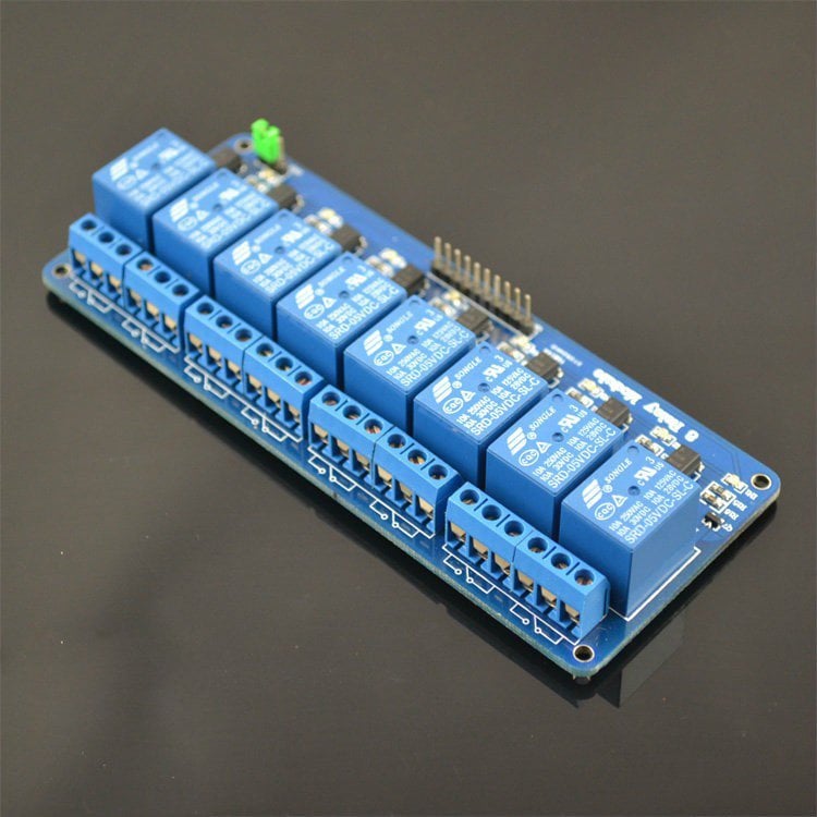 12V - 8 Kanal Röle Modülü