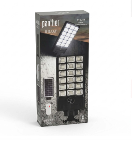 PANTHER PT-L258 SOLAR LED SOKAK LAMBASI