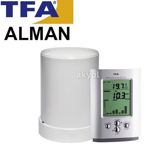 TFA 47.3003 'MONSUN' Yağmur Ölçer / İç ve Dış Sıcaklık Ölçer