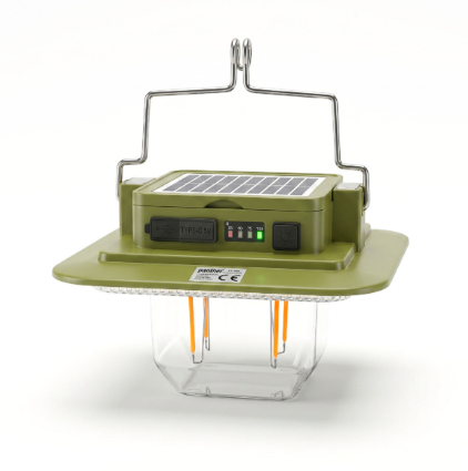 PANTHER PT-384 USB ŞARJLI SOLAR KAMP LAMBASI