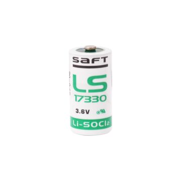 Saft LS 17330 3.6V 2/3A Size Lithium Pil (Li-SOCI2)
