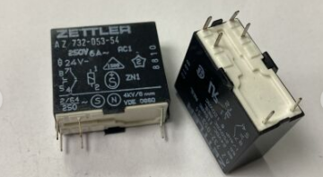 AZ732-053-54 24VDC 6A 250VAC 6 PİN RÖLE