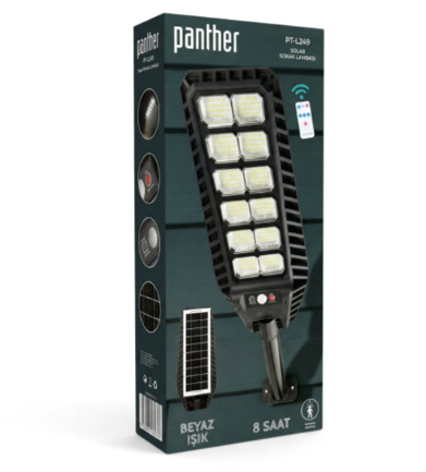 PANTHER PT-L249 SOLAR LED SOKAK LAMBASI