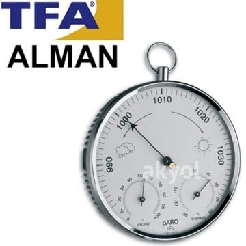 TFA 3006.42 Analog Basınç, Sıcaklık ve Nem Ölçer