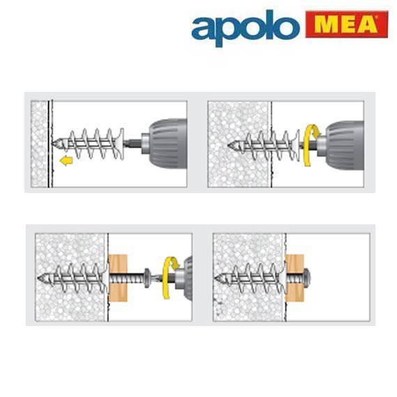 MEA IPL95 Alçıpan ve İnce Duvar Dübeli (4-5mm, 100 adet)