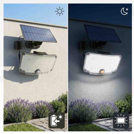 PANTHER PT-2910 SOLAR LED DUVAR LAMBASI