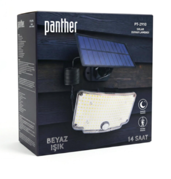 PANTHER PT-2910 SOLAR LED DUVAR LAMBASI