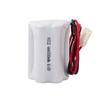 Power-Xtra 5S1P 6.0V Ni-Cd AAA Size 300 Mah Şarjlı Pil (Soketli)