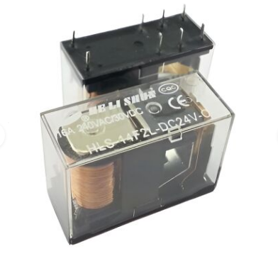 HLS-14F2L-DC24V-C 16A 24V 8 Pin Şeffaf Tek Kontak Röle