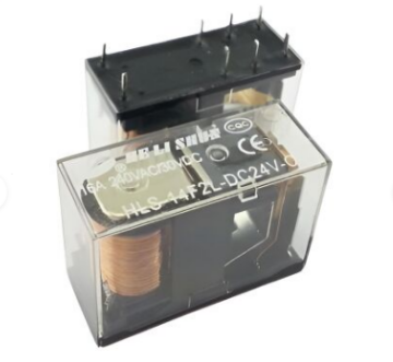 HLS-14F2L-DC24V-C 16A 24V 8 Pin Şeffaf Tek Kontak Röle