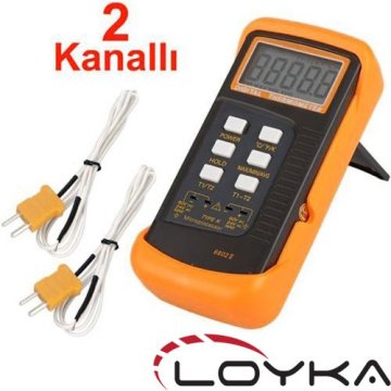 Loyka 6802 Çift Kanallı K tipi Prob Okuyucu