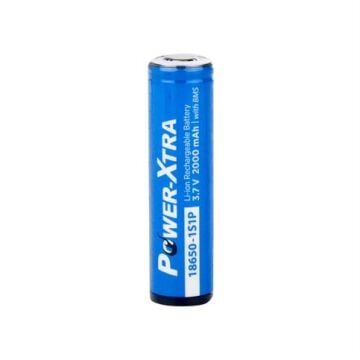 Power-Xtra 3-7V Li-Ion 18650 2000 Mah Şarjlı Pil - Devreli