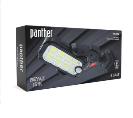PANTHER PT-2994 SOLAR LED DUVAR LAMBASI
