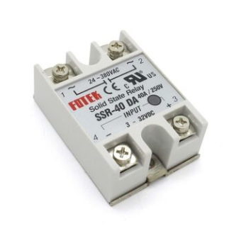 SSR-40DA 40A DC-AC Solid State Röle (SSR) 3-32VDC Giriş / 24-380VAC Çıkış