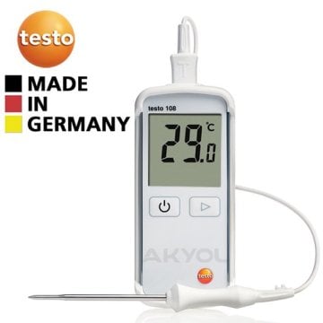Testo 108 Kablolu Problu Sıcaklık Ölçer