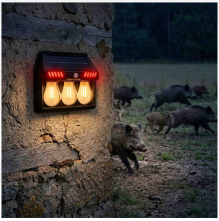 PANTHER PT-2973 SOLAR LED DUVAR LAMBASI