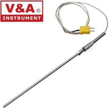 VA 3423 K Tipi Metal Sabitlenebilir Prob -100°C +400°C