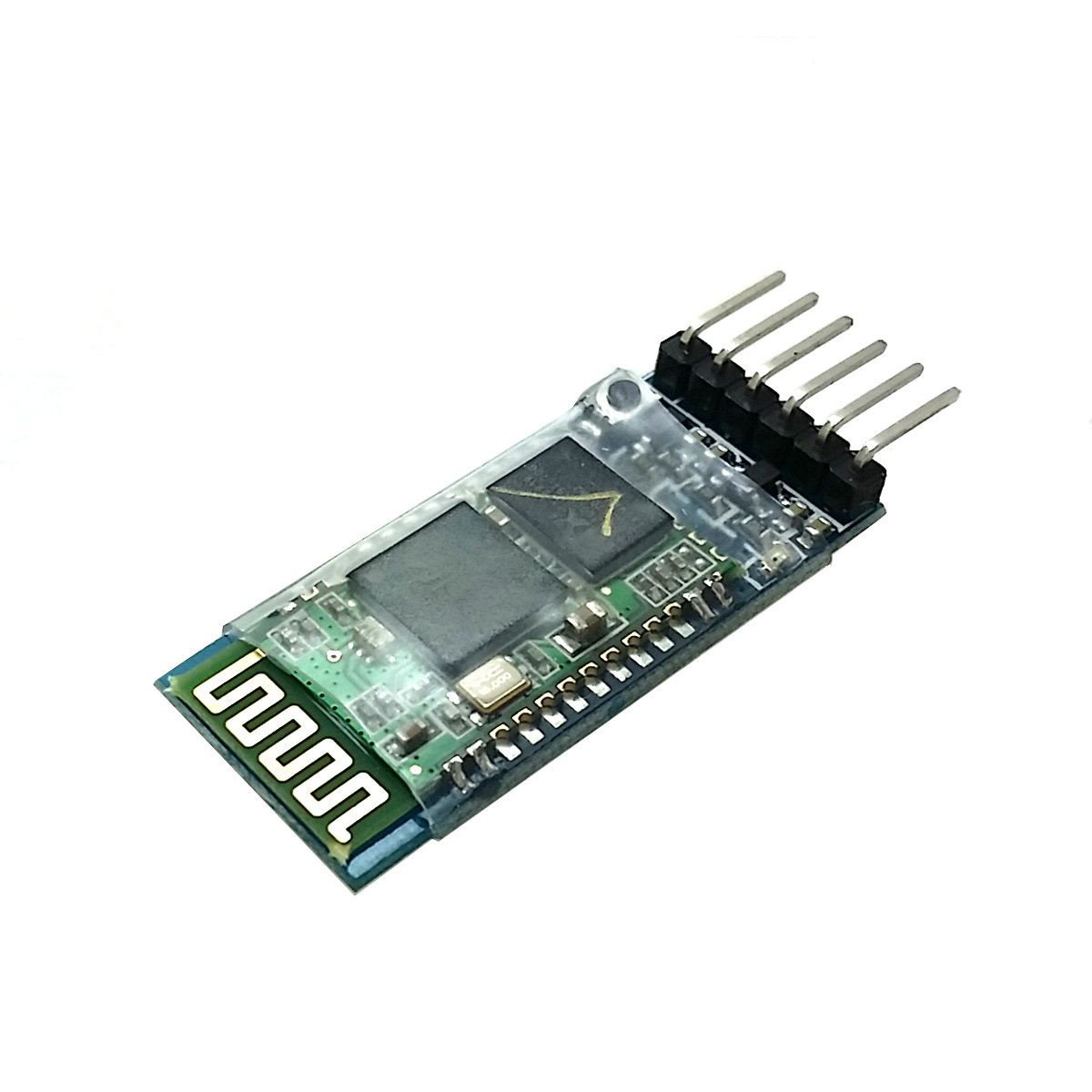 HC‐05 4 Pin Kablosuz Bluetooth Master + Slave Modülü (Butonlu)