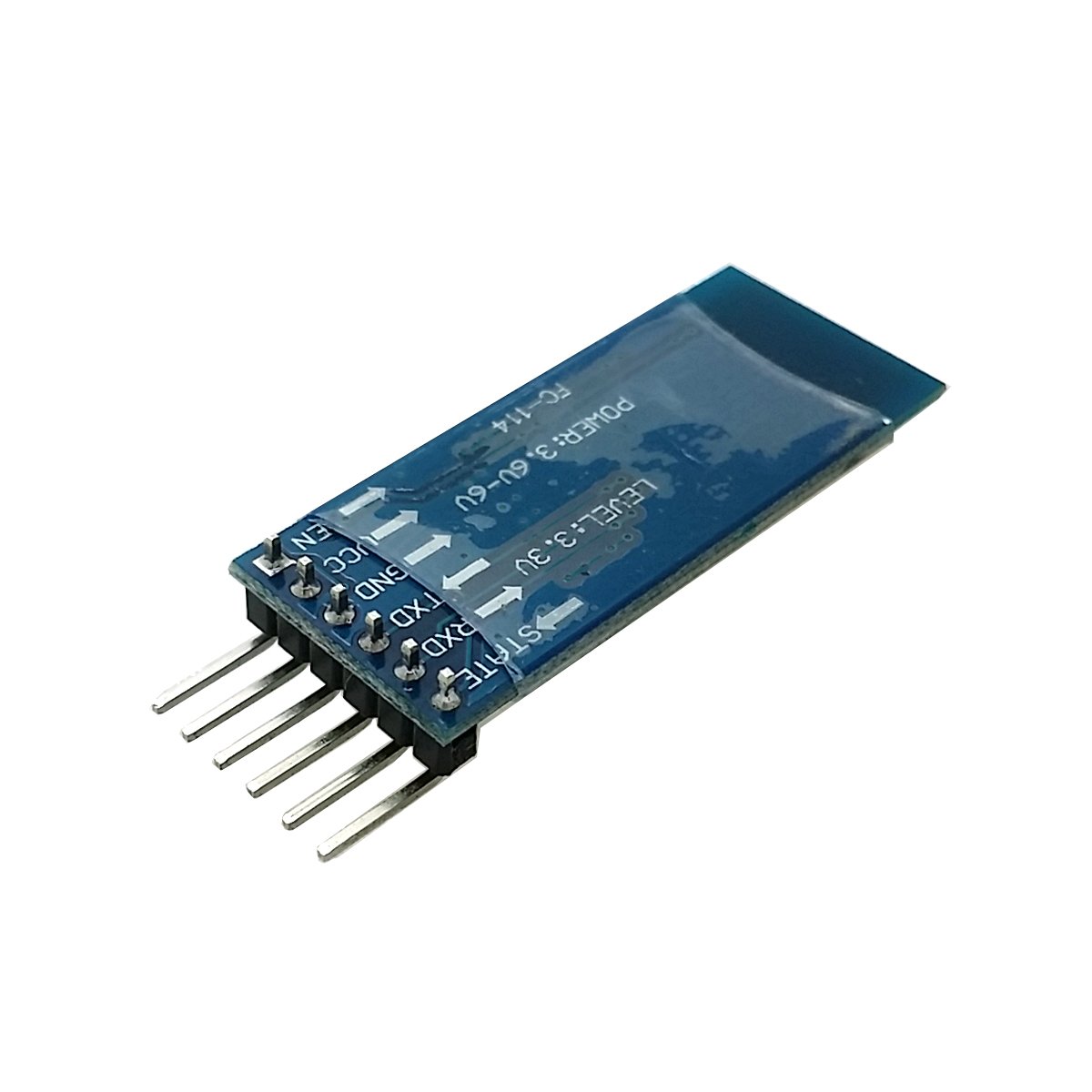 HC‐05 4 Pin Kablosuz Bluetooth Master + Slave Modülü (Butonlu)