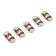 5 Adet Lilypad Bayaz LED Modülü