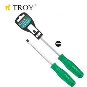 TROY 22133 Çakmalı Düz Tornavida (8,0x150mm)