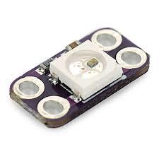 Lilypad WS2812B 4 Pinli RGB LED Modülü