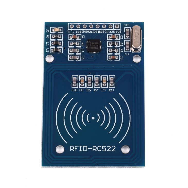 Arduino RC522 RFID NFC Kiti - RC522 RFID NFC Modülü, Kart ve Anahtarlık Kiti (13,56 Mhz)