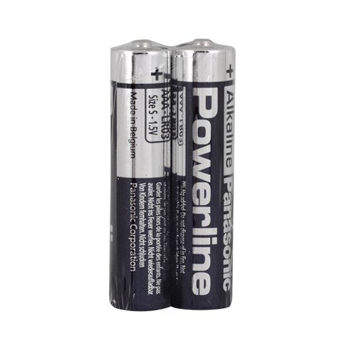Panasonic - Powerline - LR03AD/2P - 1.5V - AAA - Alkaline Pil - 2Li Shrink