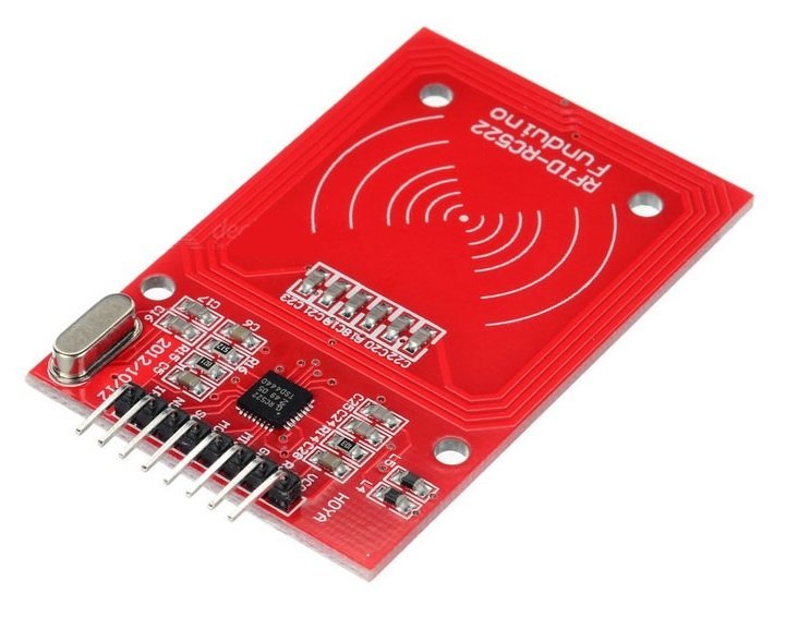 Arduino RC522 RFID NFC Kiti - RC522 RFID NFC Modülü, Kart ve Anahtarlık Kiti (13,56 Mhz)