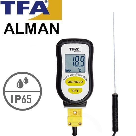 TFA 14.1552.01 K Tipi Prob Okuyucu Termometre ve Prob