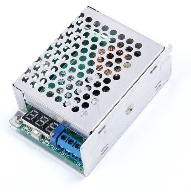 Arduino Metal Kasa 10A Ayarlanabilir Step-Down Regülatör