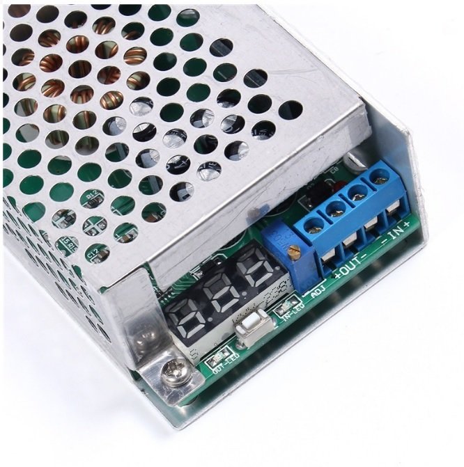 Arduino Metal Kasa 10A Ayarlanabilir Step-Down Regülatör