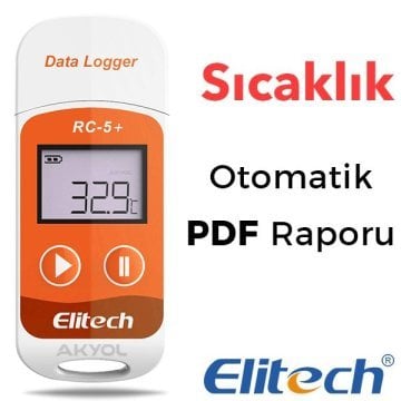 Elitech RC-5+ Sıcaklık Kayıt Cihazı Datalogger