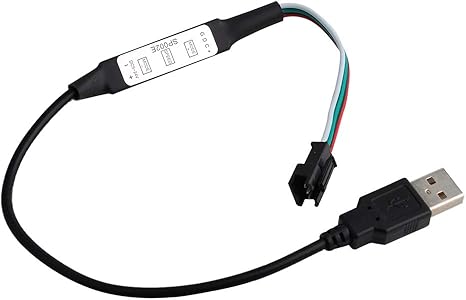 Arduino WS2811 WS2812B LED Işık Şeridi için 5-24V Mini 3 Tuşlu LED Kontrol Cihazı