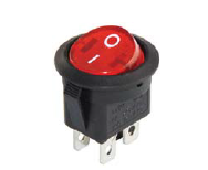Yuvarlak Işıklı Anahtar ON-OFF 4P  IC-131-4