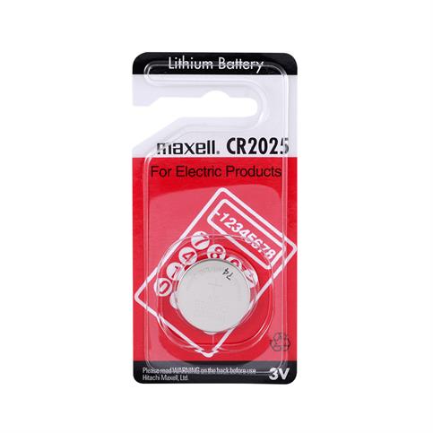 Maxell CR2025 Pil 1Li Blister