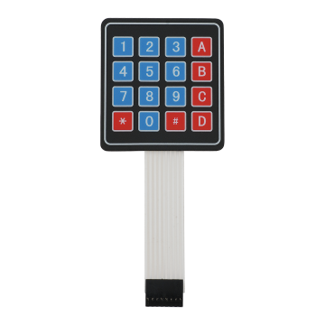 Arduino 4X4 Membran Tuş Takımı - Keypad